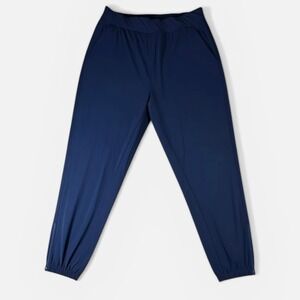 Public Rec All Day Every Day Sweat Pant 32x32 Jogger Nylon Stretch Waist Navy